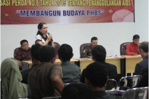 Sosialisasi penanggulangan AIDS